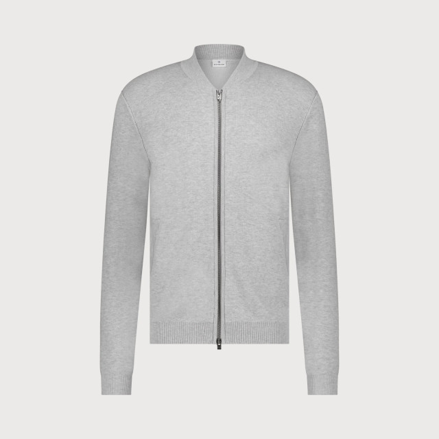 Blue Industry Melange zipper pullover | KBIW24-M13 large