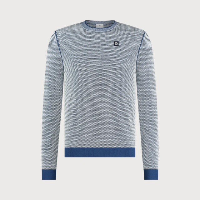 Blue Industry Luxe structuur pullover | KBIS24-M2 large