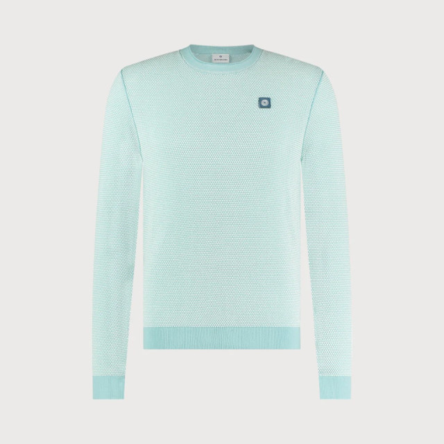 Blue Industry Luxe structuur pullover | KBIS24-M2 large