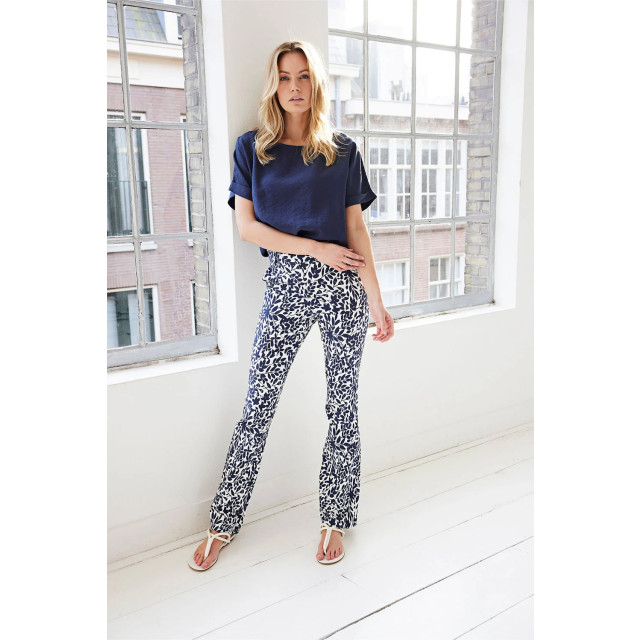 Helena Hart 7308 flair print flor marine 7308 large