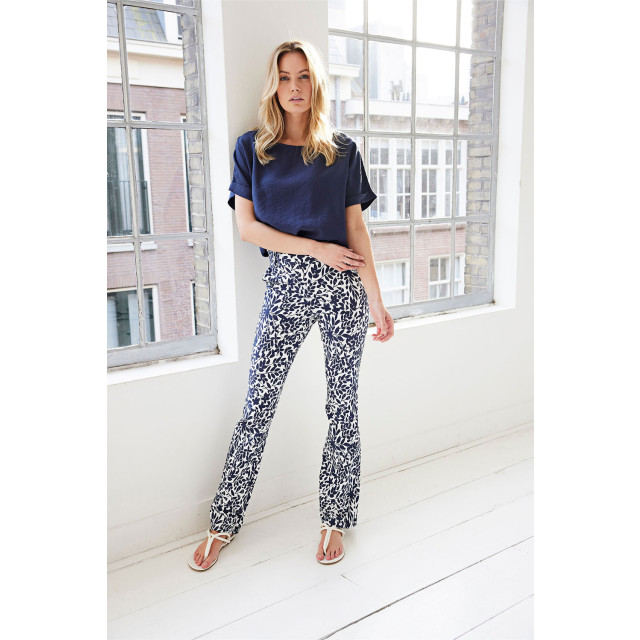 Helena Hart 7308 flair print flor marine 7308 large