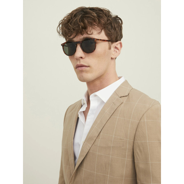 Jack & Jones Heren zonnebril jacryder camel bruin 12184899-J1485 large