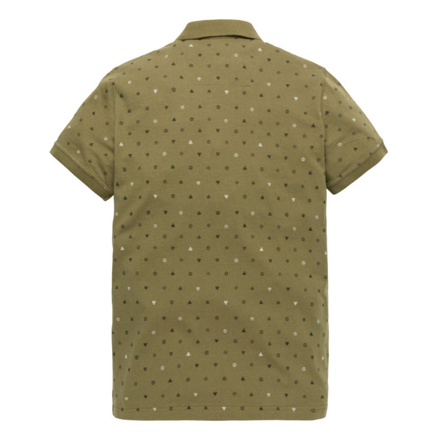 Jack & Jones Jprcceaston knit split neck ss sn olijf 5369.22.0005 large