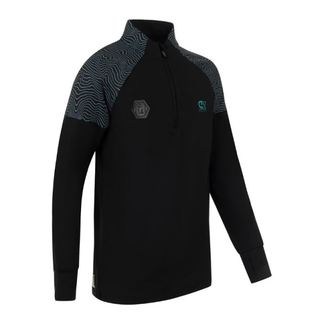 Cruyff CRUYFF SPORTS Icon 1/4 Zip Top csaj251035-600 Vesten & Sweaters Geel CRUYFF SPORTS Icon 1/4 Zip Top csaj251035-600 large