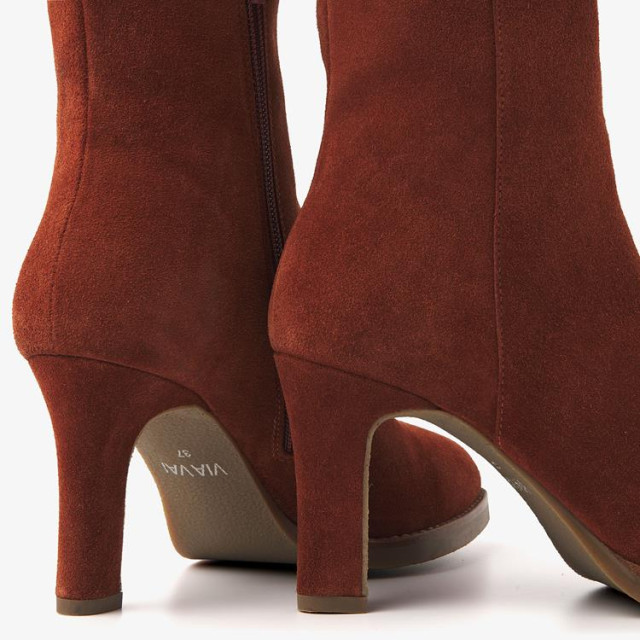 Via Vai 61064-01 Enkellaarzen Rood 61064-01 large