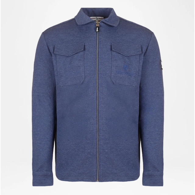 Q1905 Overshirt hattem donker melange QM2343340-670-1 large