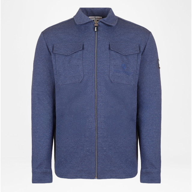 Q1905 Overshirt hattem donker melange QM2343340-670-1 large