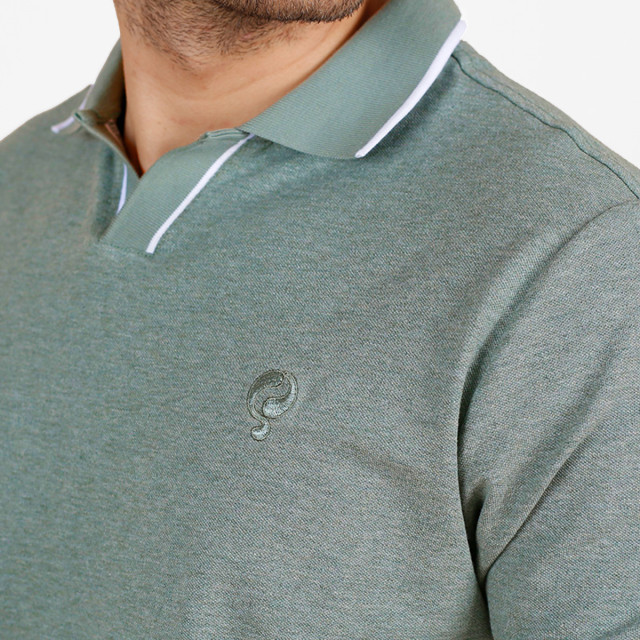 Q1905 Polo shirt stein – licht melange QM2653762-965-1 large