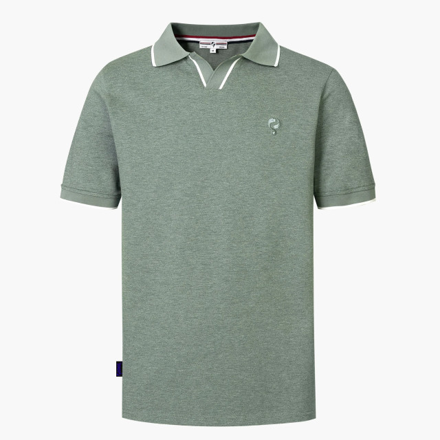 Q1905 Polo shirt stein – licht melange QM2653762-965-1 large