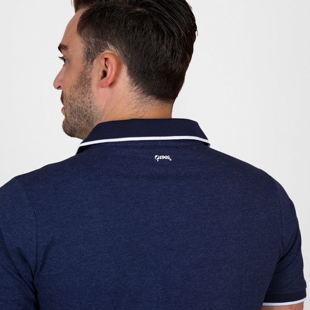 Q1905 Polo shirt stein – donker melange QM2653762-670-1 large
