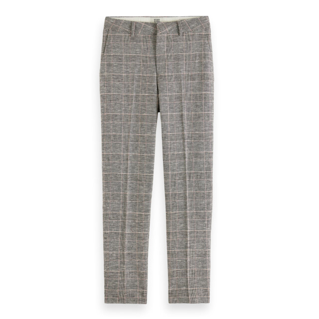 Scotch & Soda 176974 6401 lowry mid rise slim prince of wales pant prince of wales check 176974 6401 large