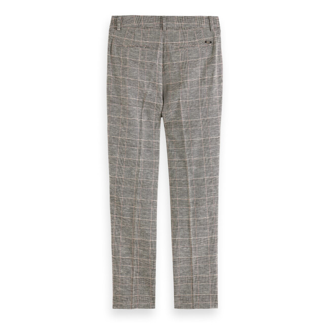 Scotch & Soda 176974 6401 lowry mid rise slim prince of wales pant prince of wales check 176974 6401 large