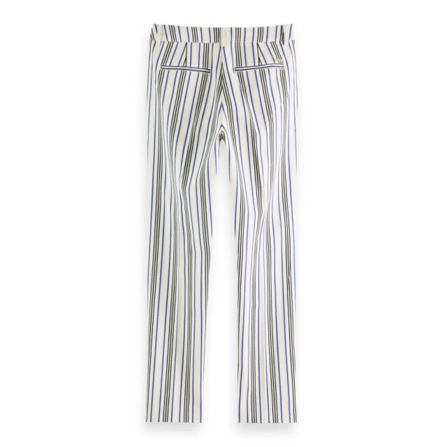 Scotch & Soda 170933 5474 scotch and soda lowry mid-rise slim striped trousers blue pink stripes 170933 5474 large