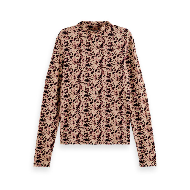 Scotch & Soda 177408 001 scotch&soda longsleeve aop t-shirt block floral 177408 001 large
