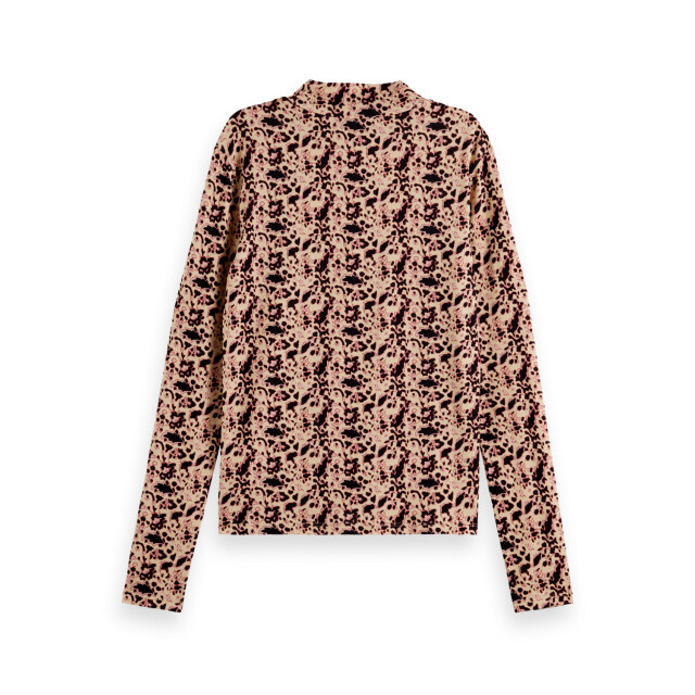 Scotch & Soda 177408 001 scotch&soda longsleeve aop t-shirt block floral 177408 001 large
