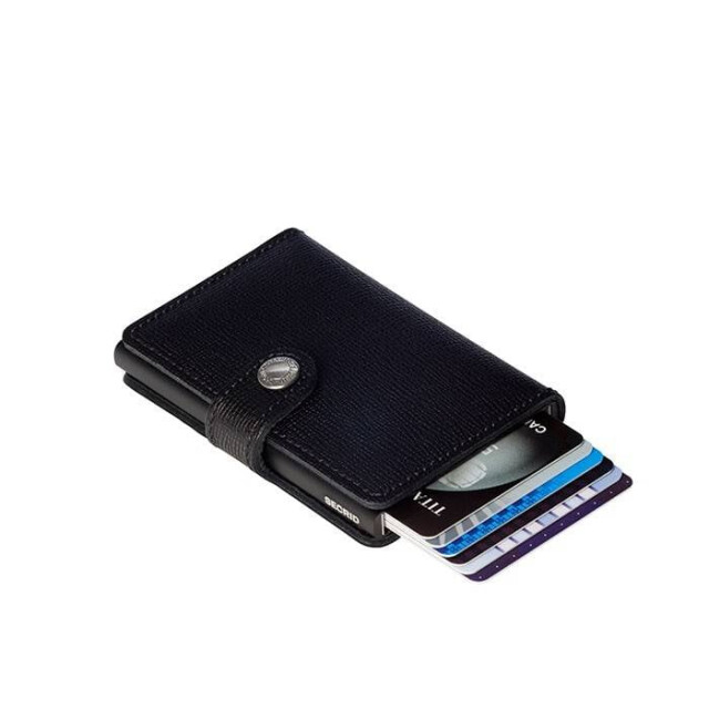 Secrid Mc miniwallet crisple black MC black large