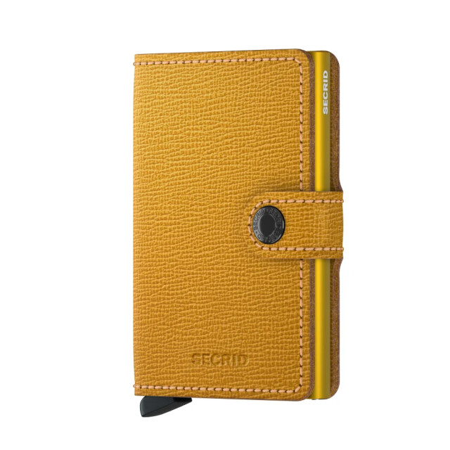 Secrid Mc miniwallet crisple ochre MC-Ochre large