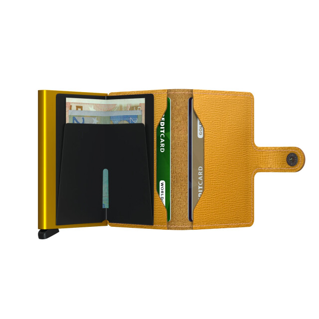 Secrid Mc miniwallet crisple ochre MC-Ochre large