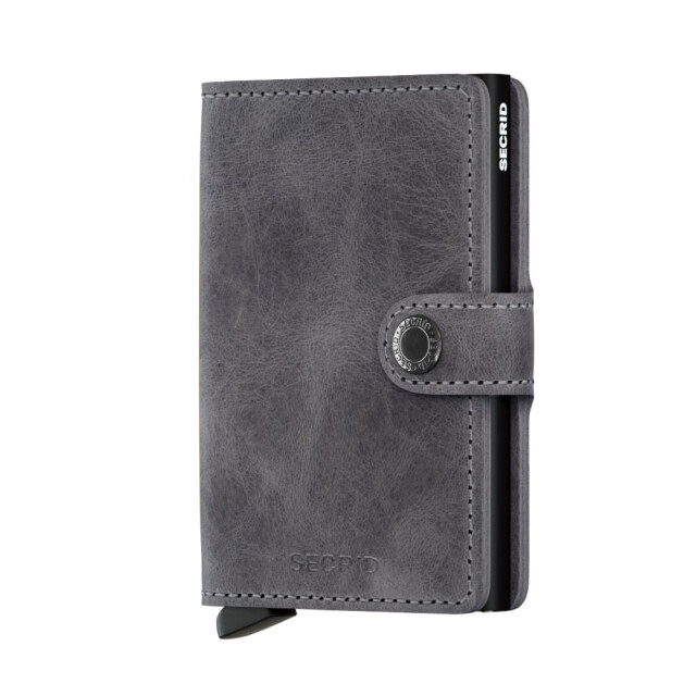 Secrid Mv miniwallet vintage grey black MV grey black large