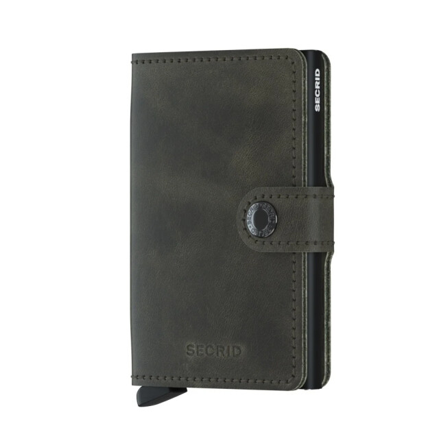 Secrid Mv miniwallet vintage olive black MV olive black large