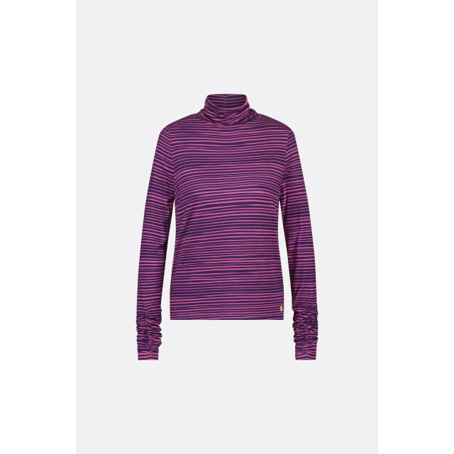 Fabienne Chapot 150-top-aw23 8712-7613-str jade top eggplant/cheeky cher 150-TOP-AW23 8712-7613-STR large