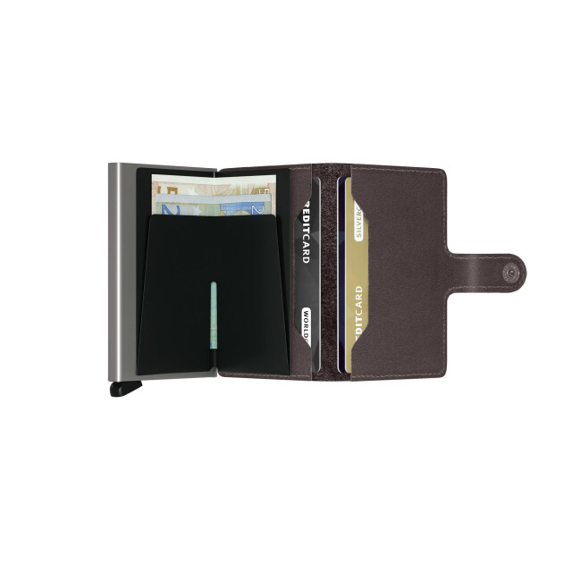 Secrid Mo miniwallet original dark brown MO Secrid Dark Brown large