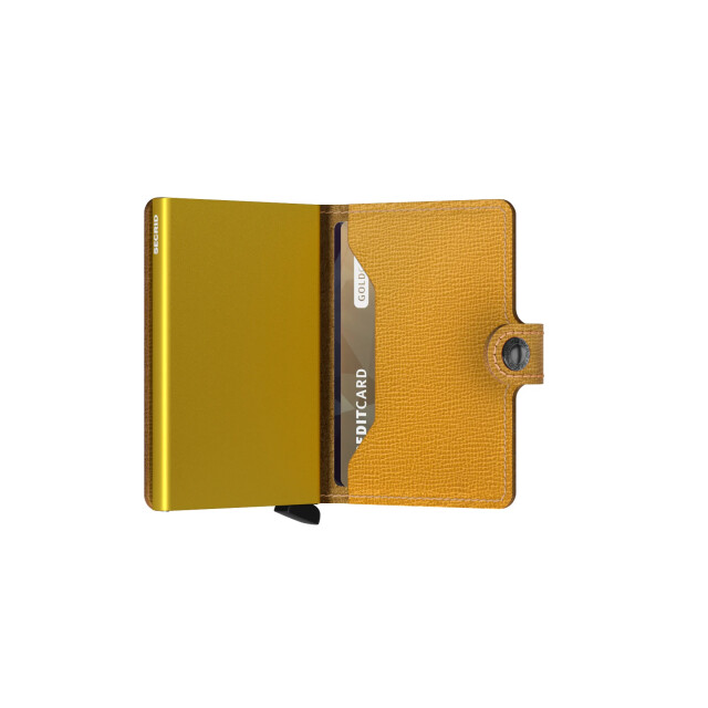 Secrid Mc miniwallet crisple ochre MC-Ochre large