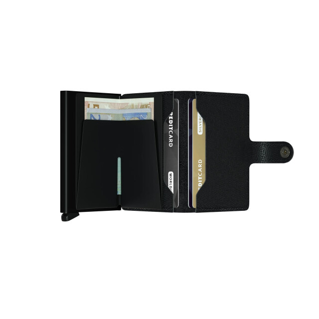 Secrid Mc miniwallet crisple black MC black large