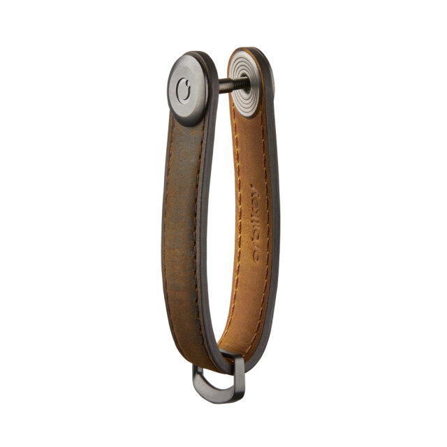 Orbitkey 2.0 crazy horse oak brown brown CHLO-2-OBOBGM large