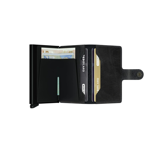 Secrid Mv miniwallet vintage black MV Black large