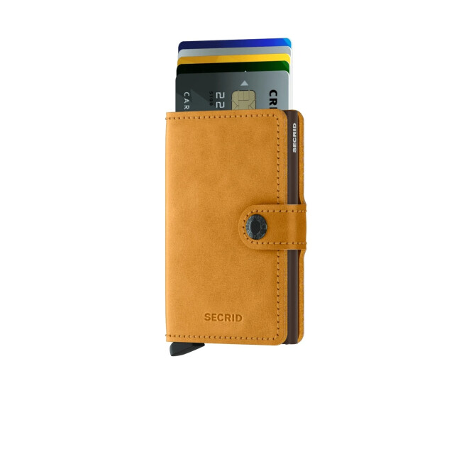 Secrid Mv miniwallet vintage ochre MV Ochre large