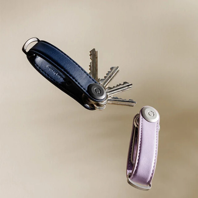 Orbitkey 2.0 cactus leather navy KCAB-NAV-507 large