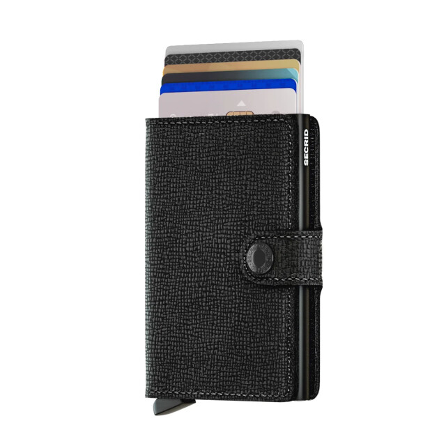 Secrid Mc miniwallet crisple black MC black large