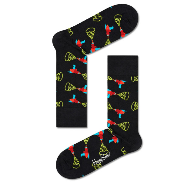 Happy Socks Lazer quest printjes unisex LAZ01-9300 large
