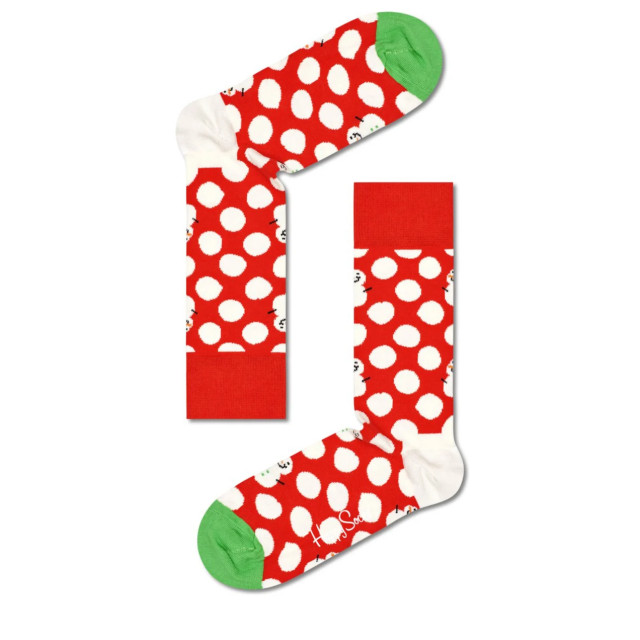 Happy Socks Candy cane & cocoa gift set gift box unisex XBDS02-6500 2-Pack B large