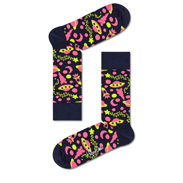 Happy Socks Into space printjes unisex INS01-6500 Into Spa large