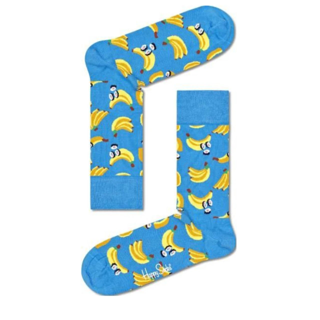 Happy Socks Banana sushi sock printjes unisex BSU01-6700 large Happy Socks Banana sushi sock printjes unisex BSU01-6700 large