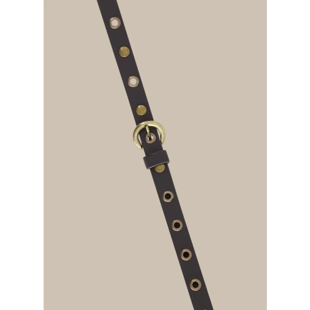 Summum 8s846-8456 990 metal stud belt black 8s846-8456 990 large