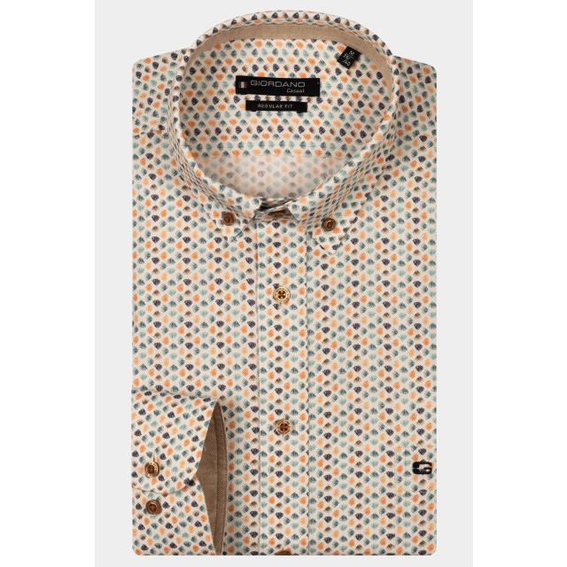 Giordano Casual hemd korte mouw league short sleeve button do 516022/25 188524 large