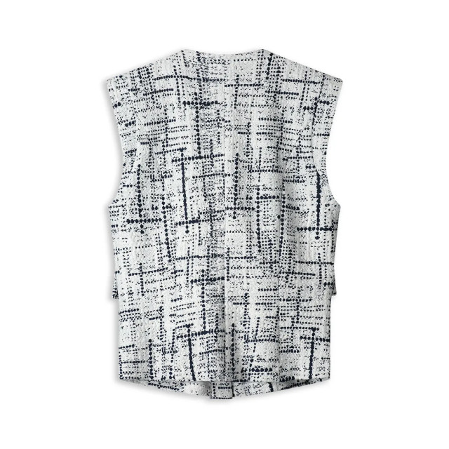 Helena Hart 7670 gilet boucle marine /wit 7670 large