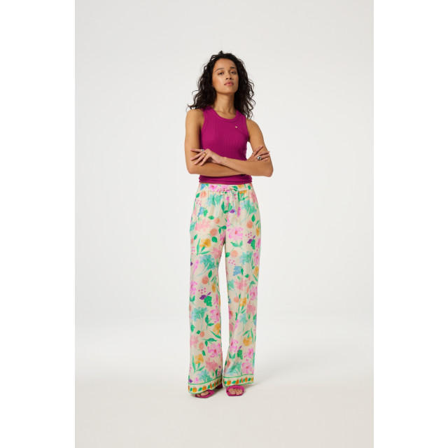 Fabienne Chapot Fc brent trousers white FC Brent Trousers white/Warm White/ Green glow 0157 large