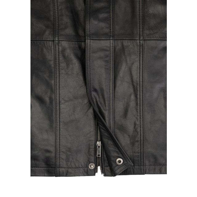 Cycas D'or Buffalo leren parka buffaloblackparka large