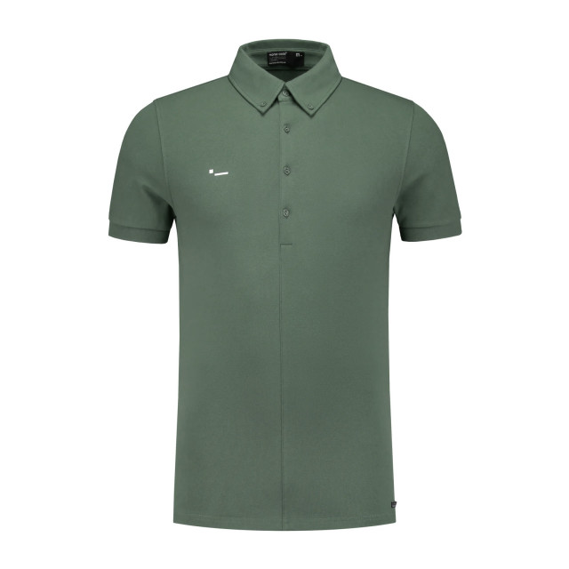 Morse code Alpha 1 pique polo met korte mouwen 099692-001-M large