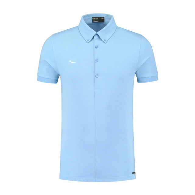 Morse code Alpha 1 jersey polo met korte mouwen 099705-001-M large