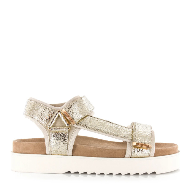 Maruti beau leren sandalen met klitten plateau sandalen dames 66.1653.02-P00 large