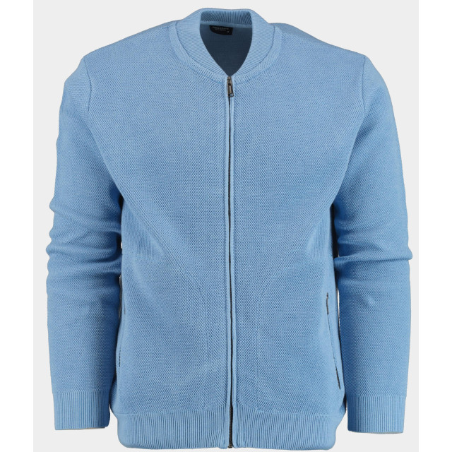 Innocente Vest heren met structuur en zakken 304/8147 light blue 185048 large