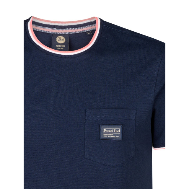 Petrol Industries Heren shirt- m-1050-tsr645 5178 navy blue Petrol M 1050 TSR645 5178NavyBlue large