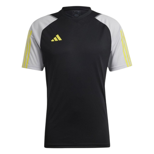 Adidas Heren tiro 23 wedstrijdshirt UTMR620_blackyellowgrey large Adidas Heren tiro 23 wedstrijdshirt UTMR620_blackyellowgrey large