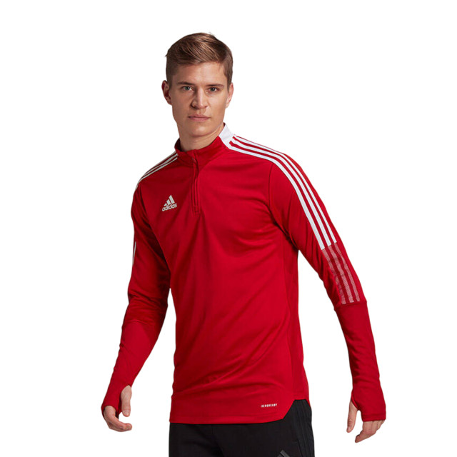 Adidas Heren tiro 21 trainings sweatshirt UTMR632_red large