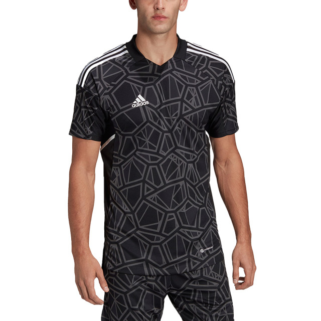 Adidas Heren condivo 22 keepershirt met korte mouwen UTMR732_black large